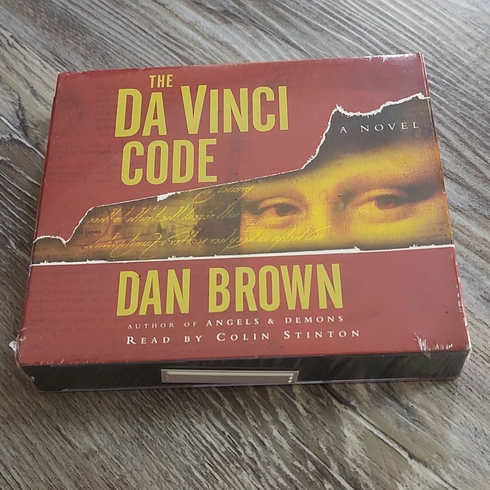 The Da Vinci Code  Dan Brown  Audio Book  New Sealed